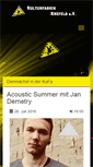 Mobile Screenshot of kulturfabrik-krefeld.de
